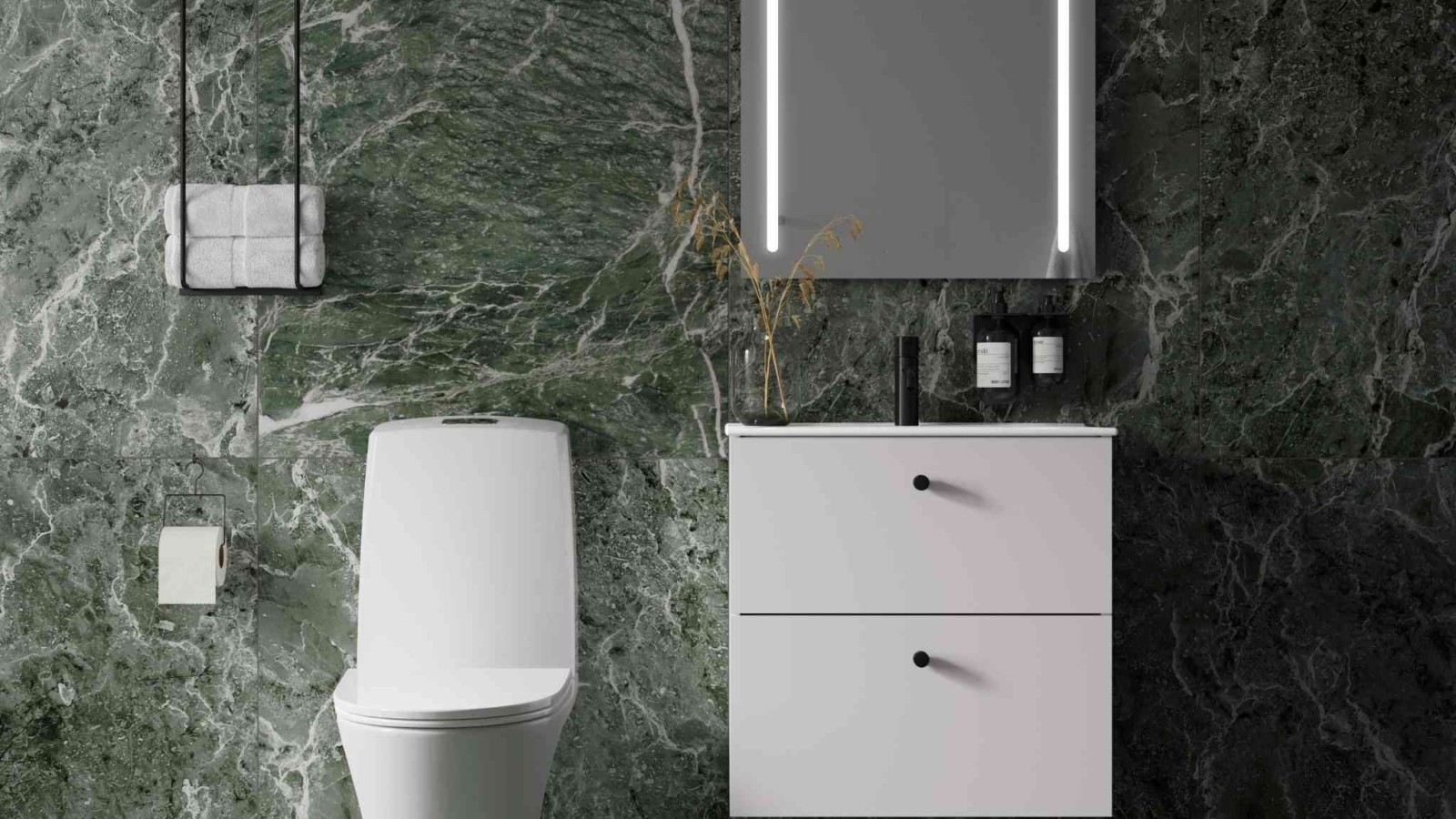 Porsgrund Elegant baderomsmøbler Porsgrund Elegant baderomsmøbler