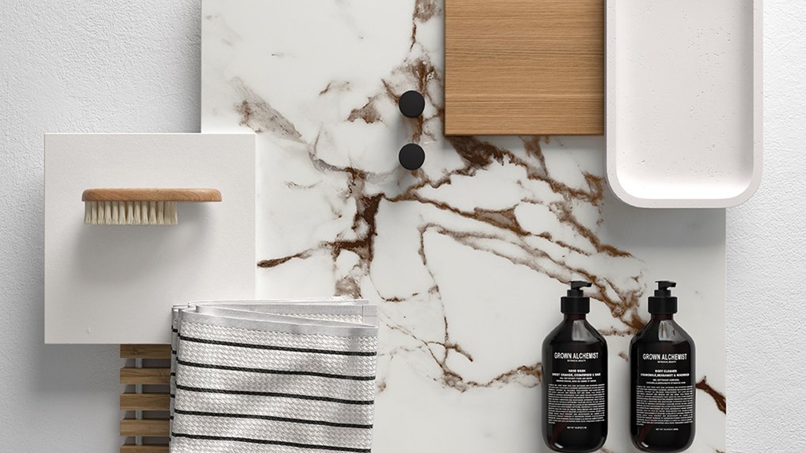 Baderomstrender moodboard Baderomstrender moodboard