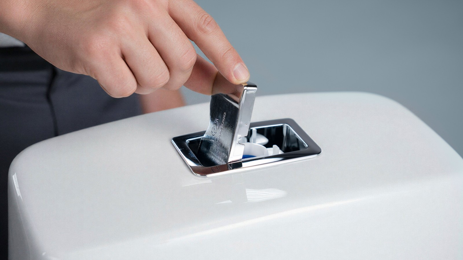 Porsgrund skylleknapp