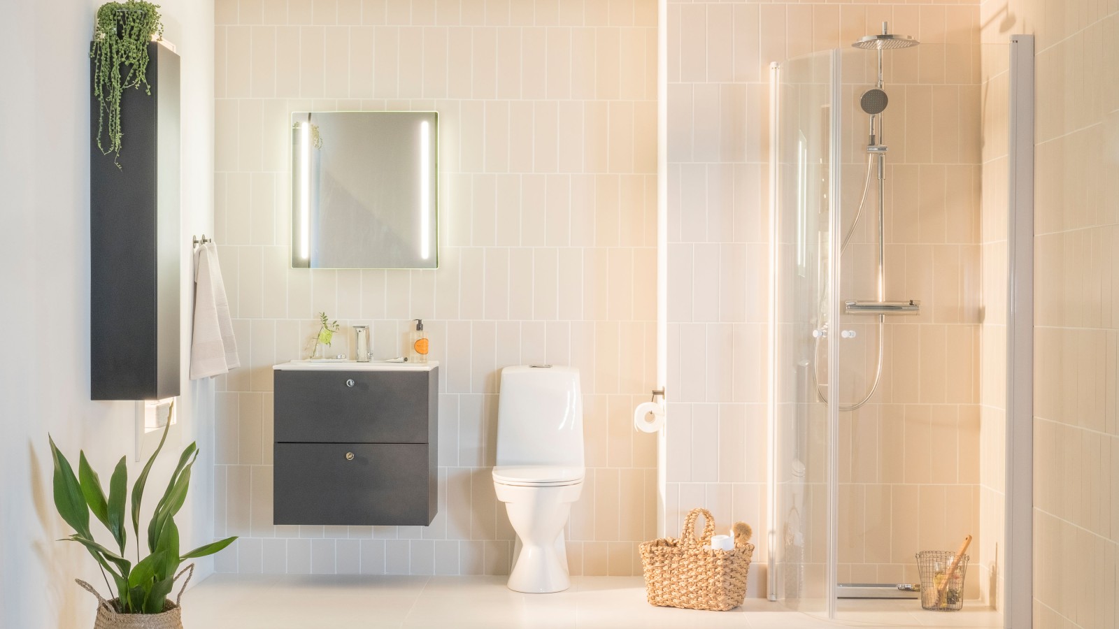 Baderom i nordisk stil