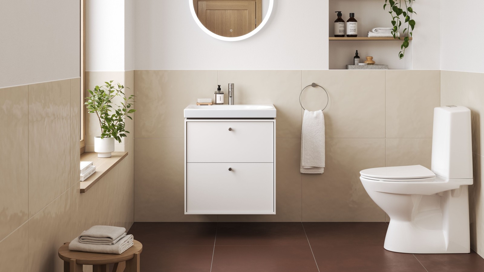 Porsgrund Glow-toalett