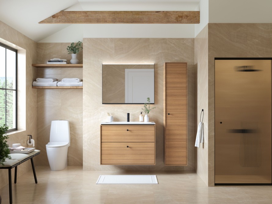 Baderom i nordisk stil