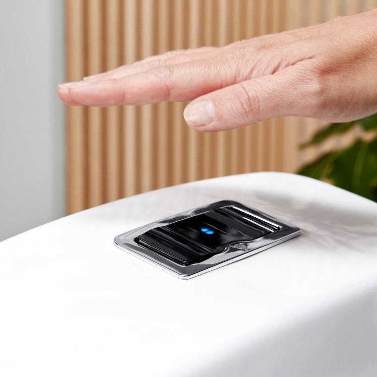 Berøringsfri sensor til gulvstående toalett Berøringsfri sensor til gulvstående toalett