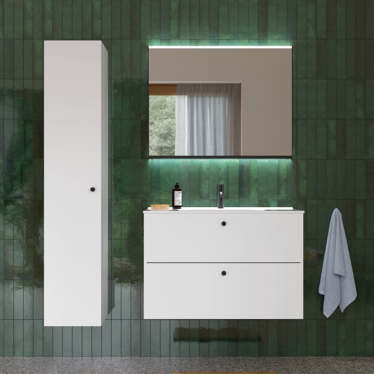 Porsgrund Elegant baderomsmøbel hvit Porsgrund Elegant baderomsmøbel hvit