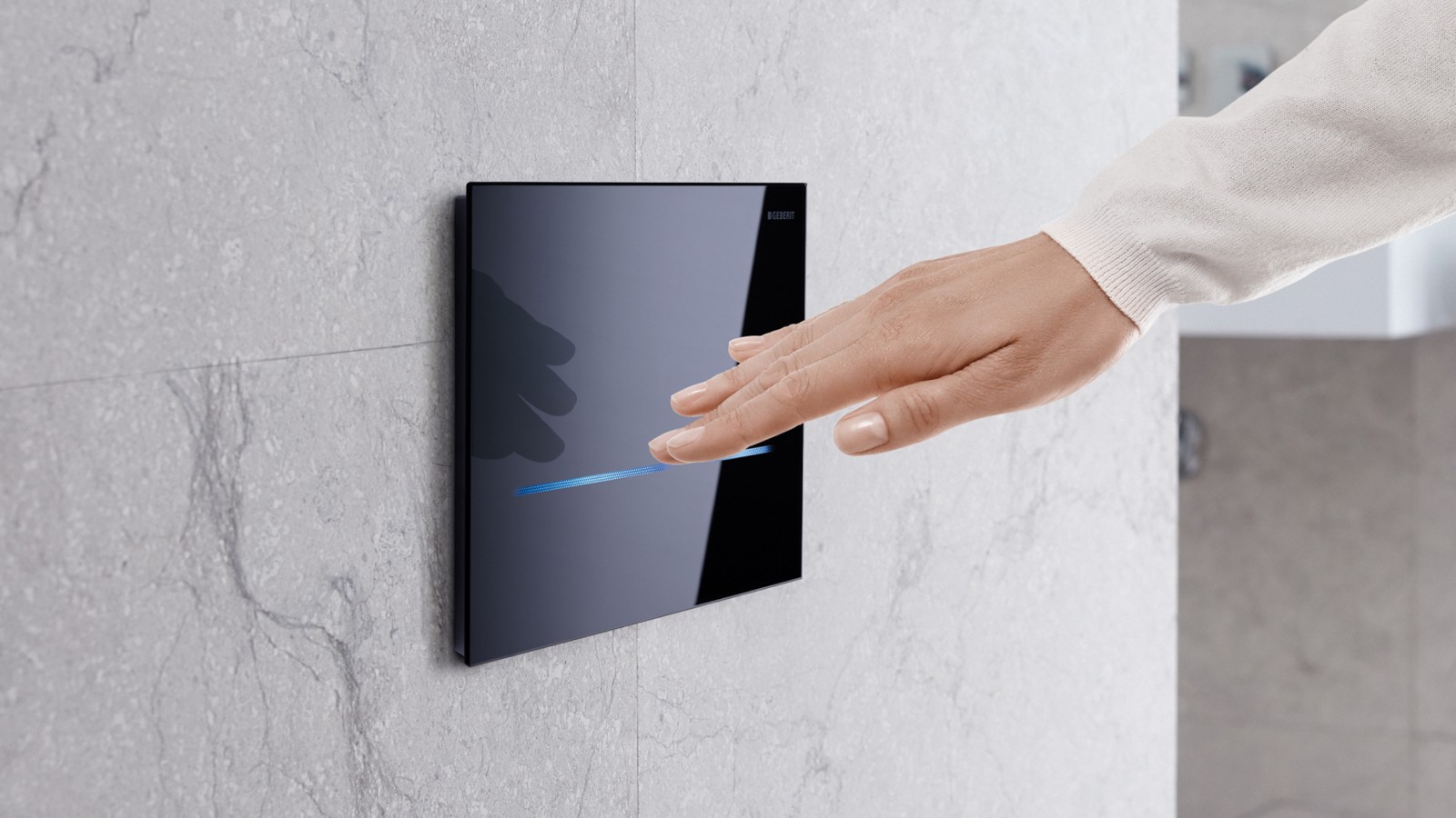 Geberit Sigma berøringsfri betjeningsplate Geberit Sigma berøringsfri betjeningsplate