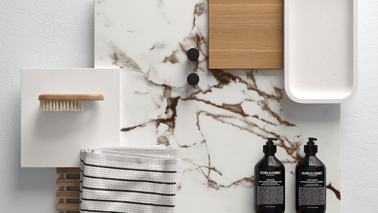 Baderomstrender moodboard Baderomstrender moodboard