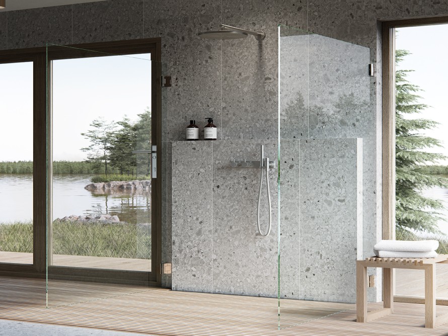 Porsgrund Showerama Art dusjvegg