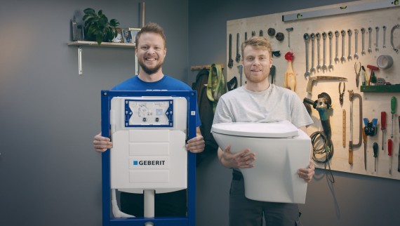 Kombiner Porsgrund og Geberit produkter Kombiner Porsgrund og Geberit produkter