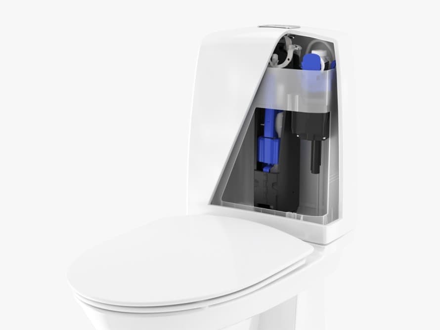 Porsgrund gulvstående toalett Porsgrund gulvstående toalett