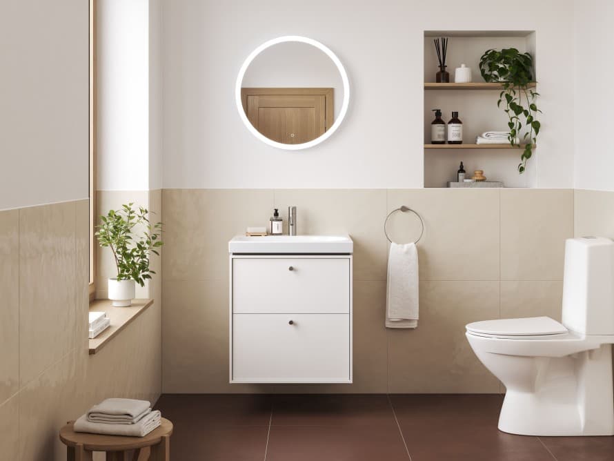 Baderom i nordisk stil Baderom i nordisk stil